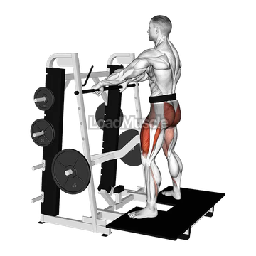 Lever Belt Sumo Squat